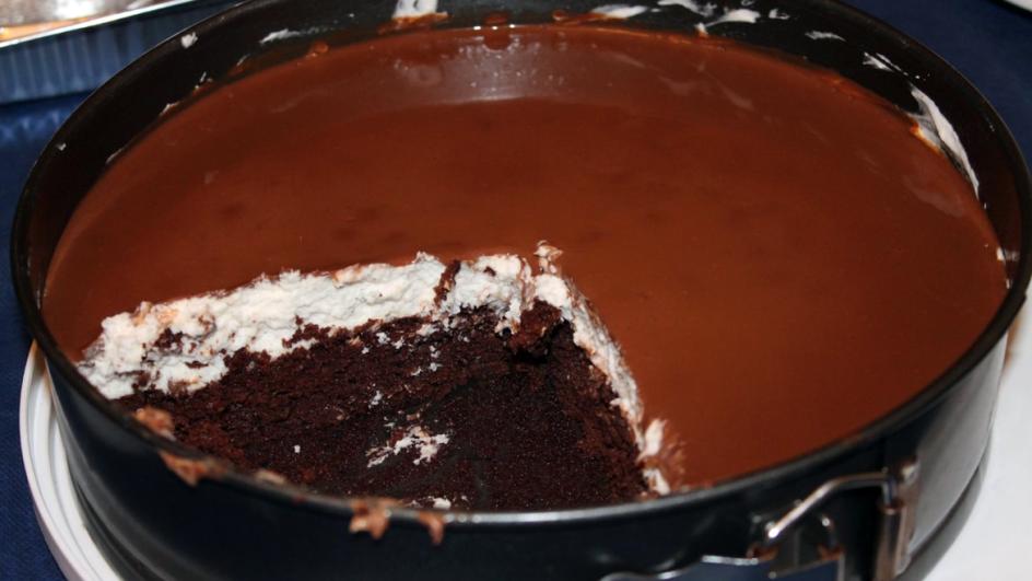עוגת גבינה ושוקולד נוטלה