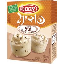 פודינג אינסטנט בטעם וניל עם פצפוצי שוקולד 