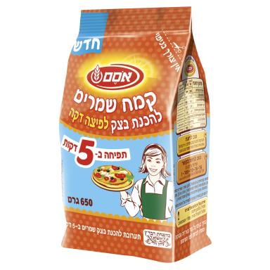 אסם קמח שמרים לבצק ב5 דקות 