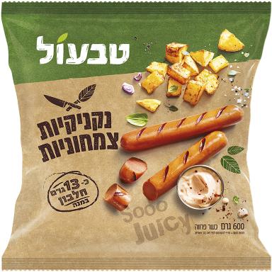 נקניקיות צמחוניות עם המון חלבון