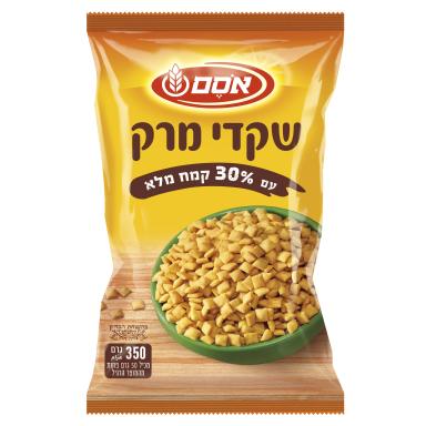 שקדי מרק 30% קמח מלא אסם