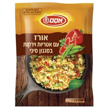 תבשיל אורז אטריות סיני