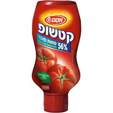 קטשופ מופחת סוכר 690 גרם