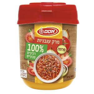 מרק עגבניות 100% רכיבים טבעיים 400 גר' 