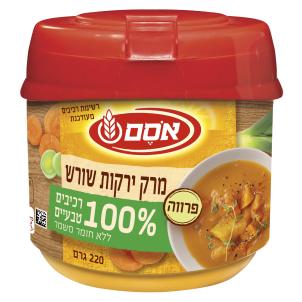 מרק ירקות שורש ר.טבעיים 