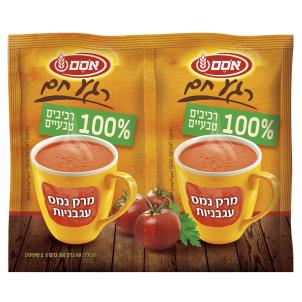מרק נמס זוג עגבניות בדצ 