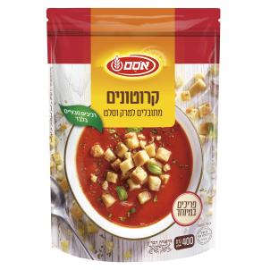 קרוטונים למרק וסלט 400 ג 