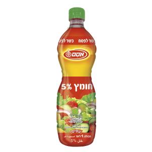 חומץ 5% 1 ליטר כשל"פ 