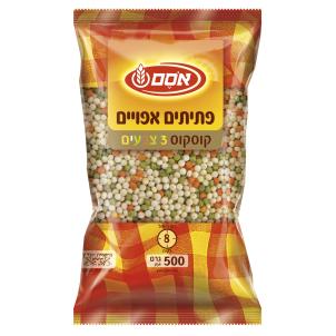 פתיתים קוסקוס 3 צבעים 